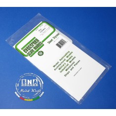 Styrene Sidewalk (Size: 6.3mm x 6.3mm; Groove Width: 0.40mm) 15cmx30cm 1pcs