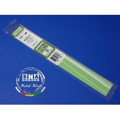 Styrene HO Scale Strips (Size: 0.3mm x 0.8mm; Scale: 1 x 3) Length: 35cm 10pcs
