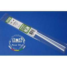 Styrene HO Scale Strips (Size: 1.1mm x 1.1mm; Scale: 4 x 4) Length: 35cm 10pcs