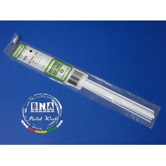 Styrene HO Scale Strips (Size: 1.7mm x 1.7mm; Scale: 6 x 6) Length: 35cm 10pcs