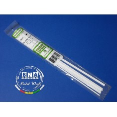 Styrene HO Scale Strips (Size: 1.7mm x 2.8mm; Scale: 6 x 10) Length: 35cm 10pcs