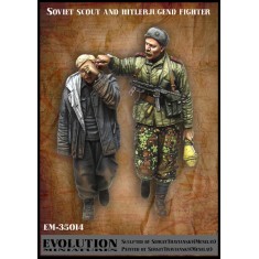 1/35 Soviet Scout and the Fighter Hitler-Jugend (2 Figures)
