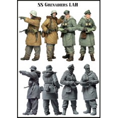 1/35 WWII German SS Grenadiers LAH Set #4 (2 Figures)