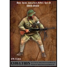 1/35 WWII Red Army Rifleman 1941-1943 Set #9 (1 Figure)