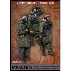 1/35 German Soldiers 1943 - 1945 (3 figures)