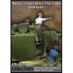 1/35 Soviet Tank Crews and A Boy 1941-1943 (3 figures)