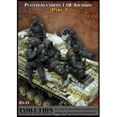 1/35 Panzergrenadiers LAH, Kharkov Part #2 (6 figures)