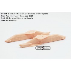 1/48 Ukrainian Air Force F-16AM Block 15 w/ Terma PIDS+ Pylons 2024