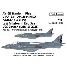 1/48 AV-8B+ Harrier II Decal - VMA-231 Det.26th MEU 2025