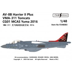 1/48 AV-8B+ Harrier II Decal - VMA-311 2016