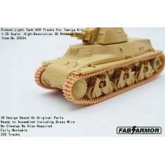1/35 French H39 Light Tank Tracks for Tamiya Kit