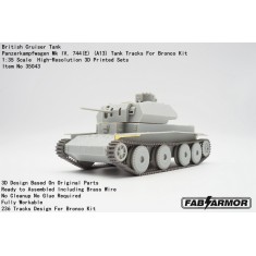 1/35 British Cruiser Tank Pz.Kpfw. Mk.IV 744(e) (A13) Tracks for Bronco Kit
