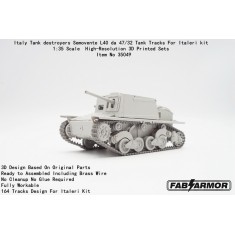 1/35 Italian Semovente L40 da 47/32 Tank Destroyer Tracks for Italeri Kit