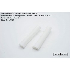 1/48 F/A-18A/B/C/D Hornet Integrated Intake for Kinetic Kit