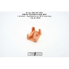 1/48 Mirage 2000 FOD Covers Type 2 (3D Printed)