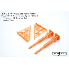 1/72 PLAAF PL-10 Missile and Pylon (2pcs)