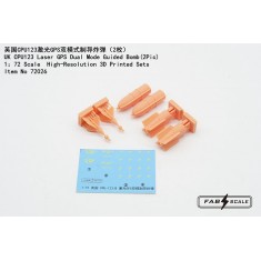 1/72 British CPU-123 Laser GPS Dual-Mode Guided Bomb (2pcs)