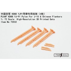 1/72 PLAAF KD-88 and YJ-91 Pylon for J-10 and Chinese Flankers