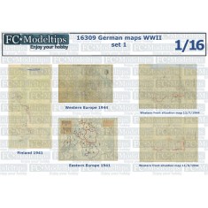 1/16 WWII German Maps
