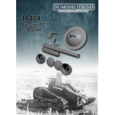 1/16 Russian FT-17 Detail Set for Takom Model