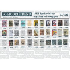 1/16 Spanish Civil War Magazines and Newspapers