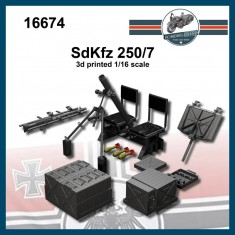 1/16 Sd.Kfz 250/7 Detail Set