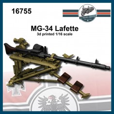 1/16 MG34 Lafette