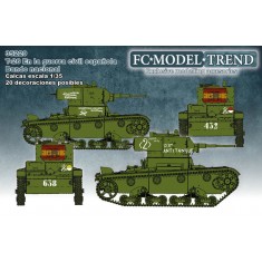 1/35 T-26 in Spain Decals (national side)