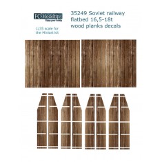 1/35 Russian Railway Flatbed 16.5 18t Decals