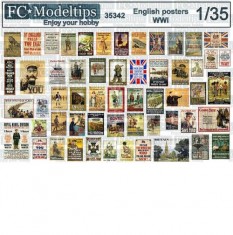 1/35 WWI English Posters 1914-1918