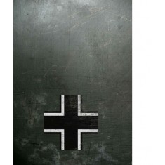Self Adhesive Grunge Base (Flag) -  Balkan Kreuz (26x19cm)