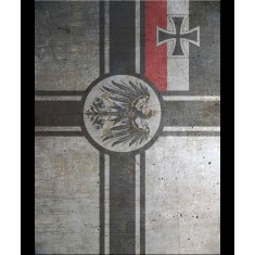 Grunge Self-adhesive Base - WWI German Empire (260 x 190mm)