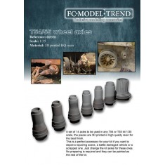 1/35 T-54/55 Wheel Axes