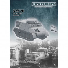 1/35 Trubia-Naval Light Tank Resin Cast & 3D Printed Parts Kit