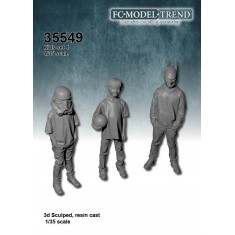 1/35 Kids Set Vol.4 (3 figures)