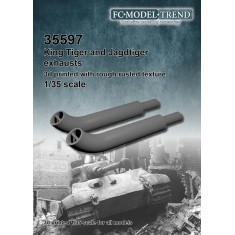 1/35 King Tiger/Jagdtiger Exhausts