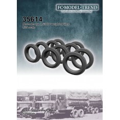1/35 Mercedes Typ LG3000 Weighted Tyres for ICM Kit