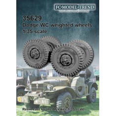 1/35 Dodge WC Weighted Wheels for AFV Club kits