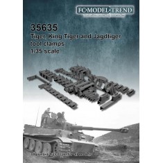 1/35 Tiger/King Tiger/Jagdtiger Tool Clamps