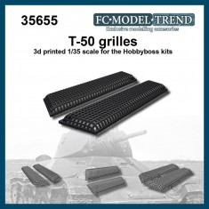 1/35 T-50 Mesh Grilles for HobbyBoss kits
