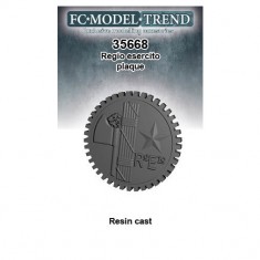 1/35 Regio Esercito Plaque (3.5 x 3.5cm)