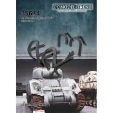 1/35 M4 Sherman Front and Rear Light Protectors