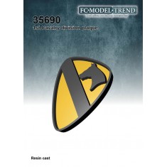1st Cavalry Division Plaque (4 x 3cm)