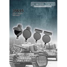 1/35 ARL-44 Tank Lights for Amusing Hobby kits