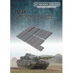 1/35 Chieftain Mesh Grilles for Takom Kit