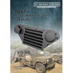 1/35 Ford MUTT M151A2 Front Panel for Tamiya/Academy kits