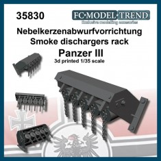 1/35 Smoke Discharger Nebelkerzenabwurfvorrichtung Panzer III
