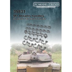 1/35 M1 Abrams, Handles and Levers