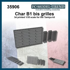 1/35 Char B1 bis Grilled Doors for Tamiya kits