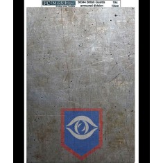 British Guards Armoured Division Self-adhesive Base (190 x 130mm)